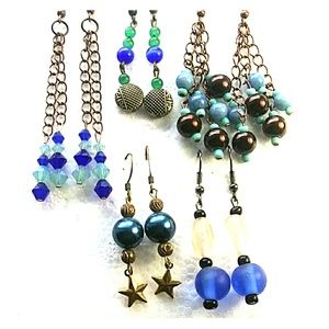 Earring Dangle Handmade Jewelry Set 5 ct